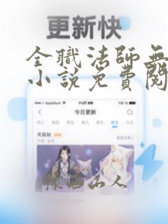 全职法师无弹窗小说免费阅读