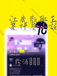 江岁欢与王楚诀是什么小说