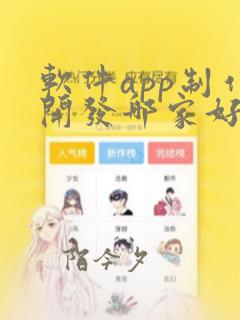 软件app制作开发哪家好