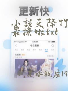 小说天降竹马他最撩啦txt