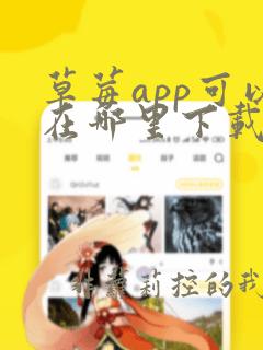 草莓app可以在哪里下载