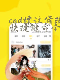 cad标注修改快捷键命令