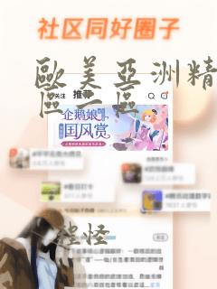 欧美亚洲精品一区二区