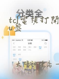 tcl电视打开u盘