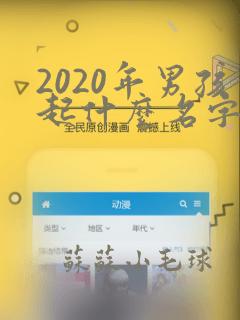 2020年男孩起什么名字好