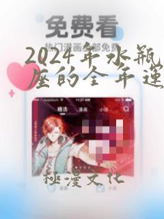 2024年水瓶座的全年运势详解