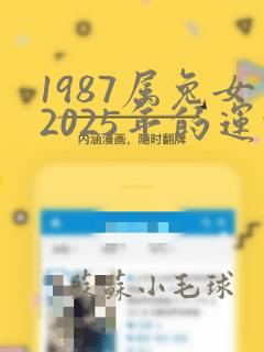 1987属兔女2025年的运势和婚姻