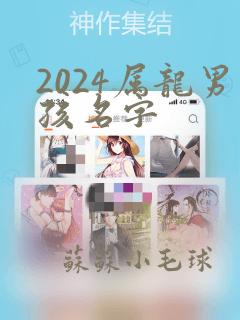 2024属龙男孩名字