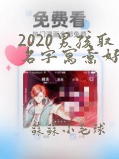 2020男孩取名字寓意好的字