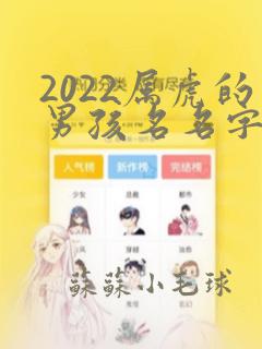 2022属虎的男孩名名字