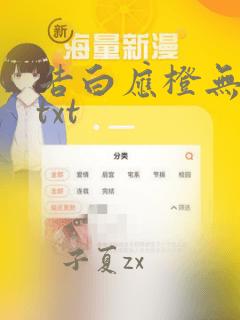 告白应橙无删减txt