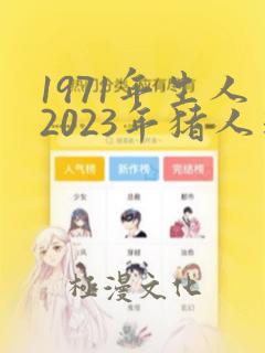 1971年生人2023年猪人运程与运势