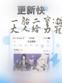 一胎二宝:总裁大人给力宠