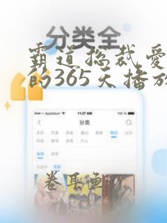 霸道总裁爱上我的365天播放