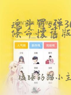 魂斗罗s弹30条命怀旧版