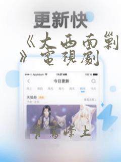 《大西南剿匪记》电视剧