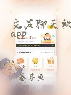 交友聊天软件 app