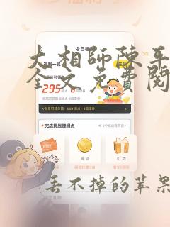 大相师陈平小说全文免费阅读