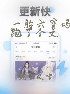 一胎六宝妈咪又跑了全文