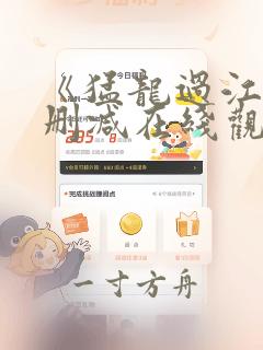 《猛龙过江》无删减在线观看