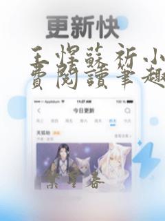 王悍苏祈小说免费阅读笔趣阁