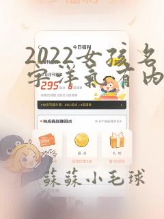 2022女孩名字洋气有内涵的