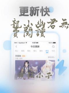 龙小幽君无邪免费阅读