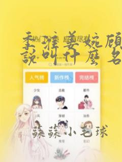 季淮姜婉顾鸢小说叫什么名字