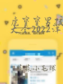 虎宝宝男孩名字大全2022洋气