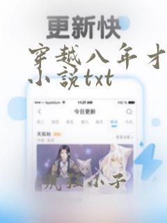 穿越八年才出道小说txt