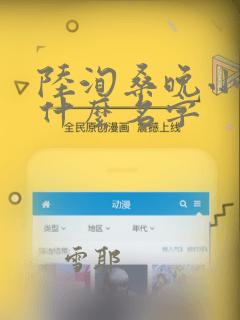 陆洵桑晚小说叫什么名字