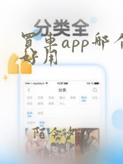 买车app哪个好用