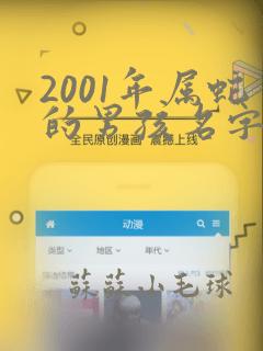 2001年属蛇的男孩名字大全