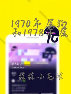 1970年属狗和1978年属马婚配如何