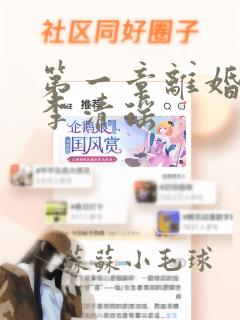 第一章离婚陆尘李清瑶