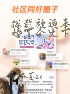 总裁被迫奉子成婚了全文下载txt下载