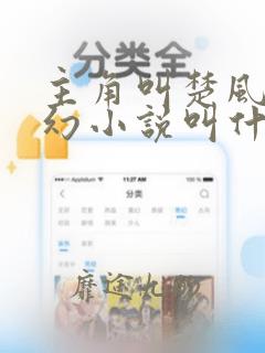 主角叫楚风的玄幻小说叫什么名字