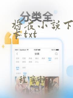 将夜小说下载全本txt