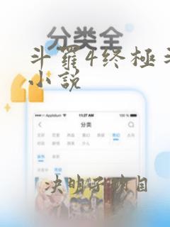 斗罗4终极斗罗小说