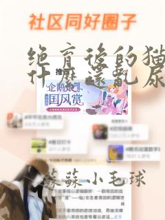 绝育后的猫咪为什么还乱尿