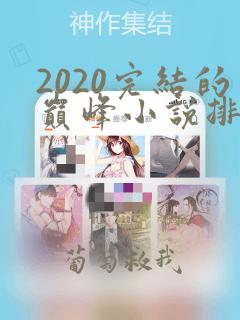 2020完结的巅峰小说排行榜