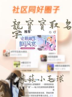 龙宝宝取名忌用字