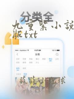 九重紫小说未删版txt