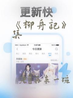 《柳舟记》17集