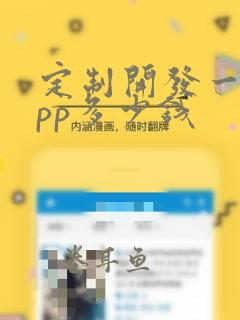 定制开发一套app多少钱