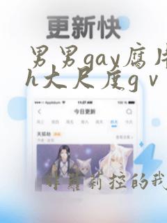 男男gay腐片h大尺度gⅴ