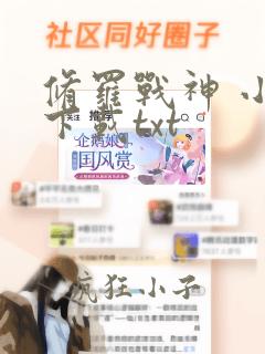 修罗战神 小说下载txt