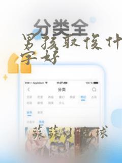 男孩取俊什么名字好