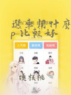 选车用什么app 比较好