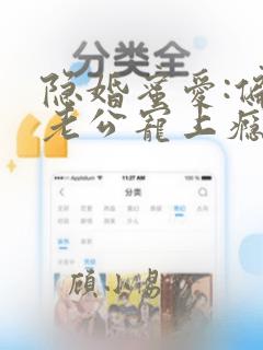 隐婚蜜爱:偏执老公宠上瘾完本txt下载